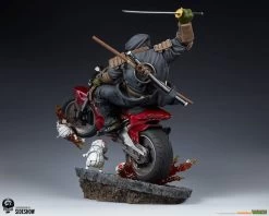 Teenage Mutant Ninja Turtles Statue 1/4 The Last Ronin On Bike 53 Cm -Optimal Model Geschäft x pcs912086 g
