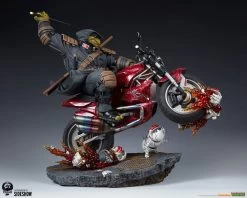 Teenage Mutant Ninja Turtles Statue 1/4 The Last Ronin On Bike 53 Cm -Optimal Model Geschäft x pcs912086 i