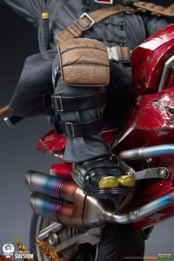 Teenage Mutant Ninja Turtles Statue 1/4 The Last Ronin On Bike 53 Cm -Optimal Model Geschäft x pcs912086 q