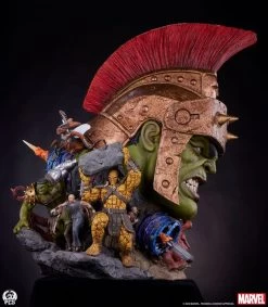 Marvel Fine Art Büste Planet Hulk 69 Cm -Optimal Model Geschäft x pcsmvghfabust k