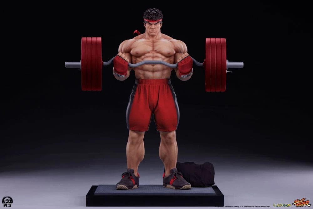 Street Fighter Premier Series Statue 1/4 Ryu: Powerlifting 53 Cm 3 Street Fighter Premier Series Statue 1/4 Ryu: Powerlifting 53 Cm