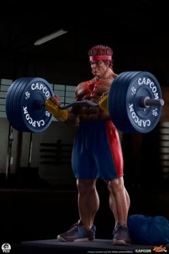 Street Fighter Premier Series Statue 1/4 Evil Ryu: Powerlifting 53 Cm -Optimal Model Geschäft x pcssfclryufit14ev d