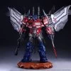 Transformers Museum Scale Statue Optimus Prime Jet Convoy Edition 87 Cm