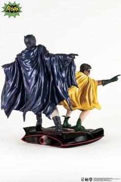 DC Comics PVC Diorama Statue 1/8 Batman & Robin 1966 23 Cm -Optimal Model Geschäft x pure012ba d