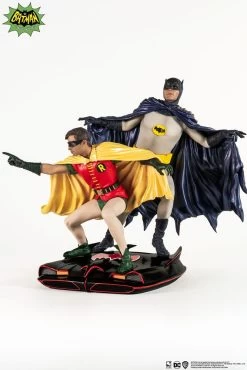 DC Comics PVC Diorama Statue 1/8 Batman & Robin 1966 23 Cm -Optimal Model Geschäft x pure012ba h