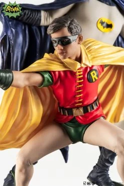 DC Comics PVC Diorama Statue 1/8 Batman & Robin 1966 23 Cm -Optimal Model Geschäft x pure012ba i