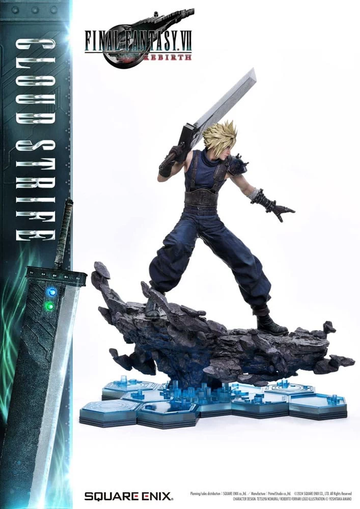 Final Fantasy VII Rebirth Masterline Statue 1/4 Cloud Strife 68 Cm 7 Final Fantasy VII Rebirth Masterline Statue 1/4 Cloud Strife 68 Cm – Bild 5