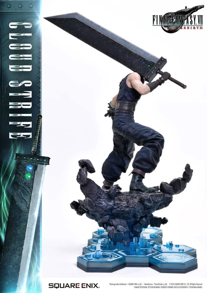 Final Fantasy VII Rebirth Masterline Statue 1/4 Cloud Strife 68 Cm 8 Final Fantasy VII Rebirth Masterline Statue 1/4 Cloud Strife 68 Cm – Bild 6