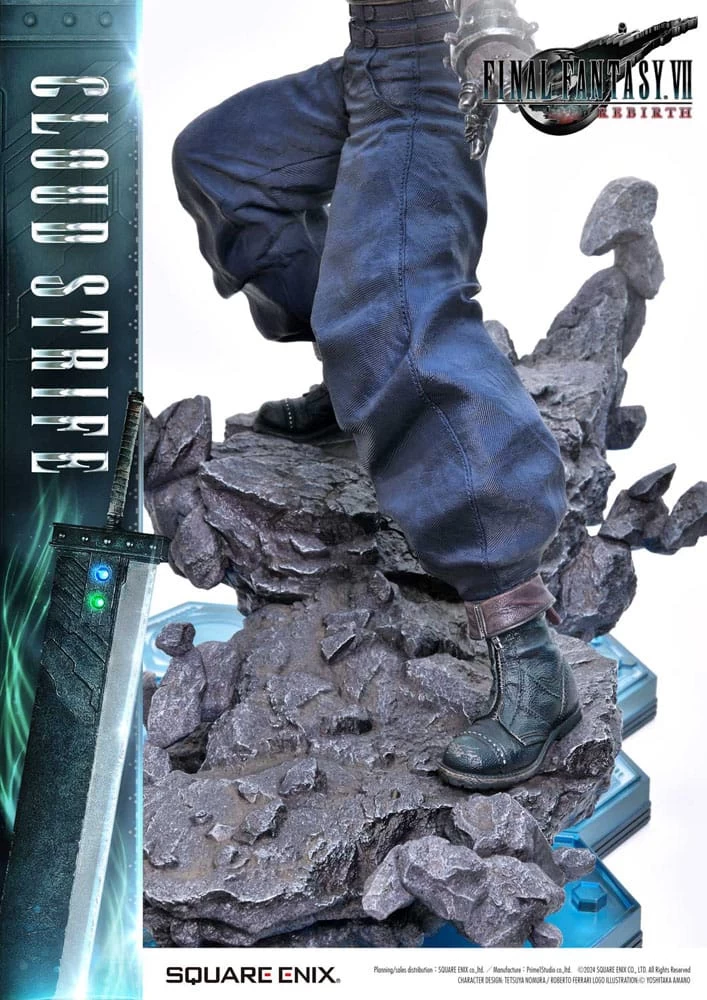 Final Fantasy VII Rebirth Masterline Statue 1/4 Cloud Strife 68 Cm 10 Final Fantasy VII Rebirth Masterline Statue 1/4 Cloud Strife 68 Cm – Bild 8