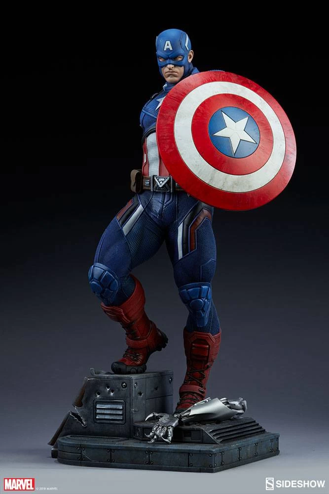 Marvel: Captain America Premium Statue 1:4 4 Marvel: Captain America Premium Statue 1:4 – Bild 2