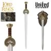 Herr Der Ringe Replik 1/1 Herugrim Schwert (Battle Forged Edition) 107 Cm -Optimal Model Geschäft x ucu42515