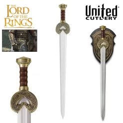 Herr Der Ringe Replik 1/1 Herugrim Schwert (Battle Forged Edition) 107 Cm