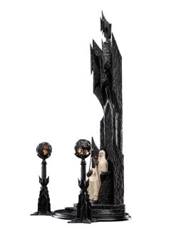 Der Herr Der Ringe Statue 1/6 Saruman The White On Throne 110 Cm -Optimal Model Geschäft x weta860103269 k